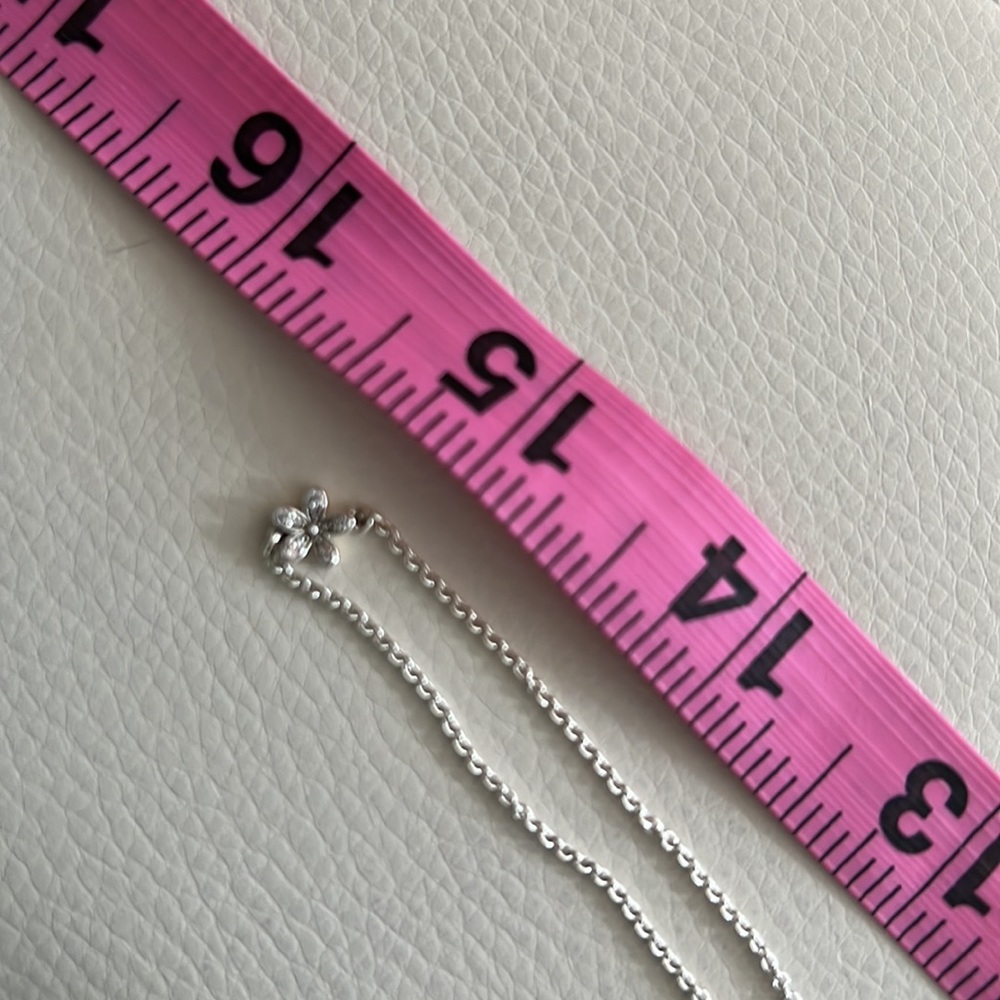 Pandora new silver 15 inch necklace - Picture 6 of 6
